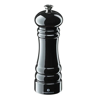 Abbildung von Zassenhaus, Salzmühle &quot;Berlin&quot;, holz, Polished Black, 18 cm