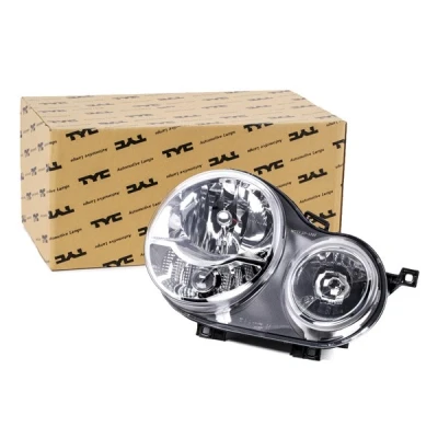 Abbildung von TYC 20 0385 05 2 Scheinwerfer rechts H7, H1 mit Elektromotor, Lampenträger VOLKSWAGEN: Polo IV Schrägheck, Limousine kfzteile, kfzteile24,
