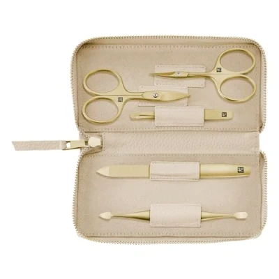 Abbildung von Zwilling Maniküre Etui PREMIUM GOLD, 5 tlg., Nagelpflege Set