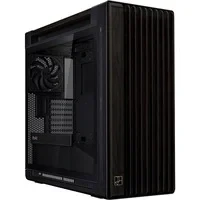 Abbildung von ASUS ProArt PA602 Wood Edition Tempered Glass E ATX PC Gehäuse (zertifiziertes Holz, vorinstallierte Systemlüfter und Grafikkartenhalter, unterstützt 420 mm Radiator, IR Staubsensor, USB Typ C 20Gbps)