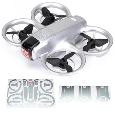 Abbildung von WRAPGRADE Skin Kompatibel mit DJI NEO (Airforce Silver)