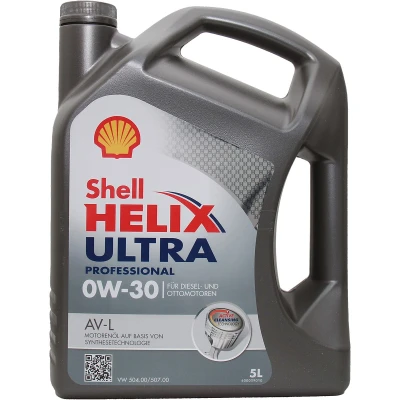 Abbildung von Shell Helix Ultra Prof AV L 0W 30 5l Motoröl 550041873 VOLKSWAGEN: Golf 7 Variant, Transporter 6 Kastenwagen, Passat B8 AUDI: Q3