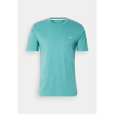 Abbildung von Marc O&#039;Polo Short Sleeve LOGO Print Tshirt basic, Herren, Größe: 3XL, Eucalyptus