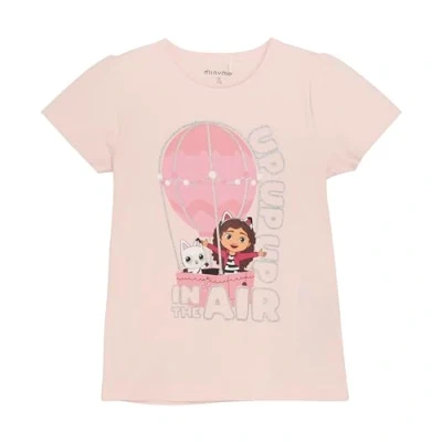 Abbildung von Minymo SS Tshirt print für Kinder, Größe: 116, Pink dogwood