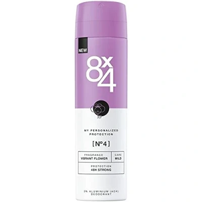 Abbildung von 8x4 Deospray Women No. 4 (Vibrant Flower) 6er Pack (6 x 150ml)
