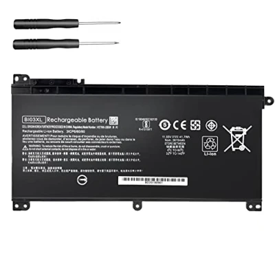 Abbildung von K KYUER BI03XL ON03XL Laptop Akku für HP Pavilion X360 13 U M3 U001DX U103DX U100TU U108TU Stream 14 AX CB DS AX010NR AX010WM AX020WM CB011WM DS0120NR