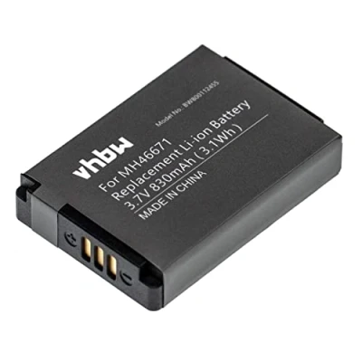 Abbildung von vhbw Li Ion Akku 830mAh (3.7V) kompatibel mit Headset, Kopfhörer Parrot ZIK 2.0, 3 Ersatz für 1ICP7/28/35, MH46671, PF56100.