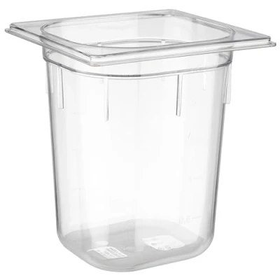 Abbildung von APS 82042 GN 1/6 Polycarbonat Behälter, 17, 6 x 16, 2 20 cm 2.8 ltr.