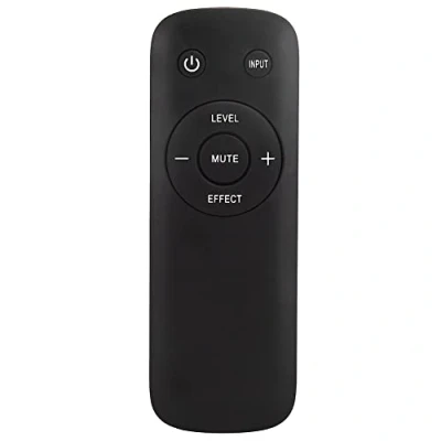 Abbildung von Annadue Ersatz Fernbedienung Geeignet für Z906 5.1 Heimkino Subwoofer, Universal Fernbedienung, Einfache Bedienung, Schwarz