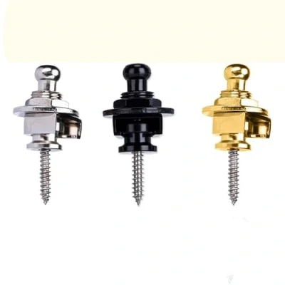 Abbildung von 3 Gitarre Strap Locks, Gitarrengurt Schlossknöpfe, Gitarren Gurtschloss, Sicherheitsgurtschloss, für Akustische Klassische E Gitarre, Bass Ukulele