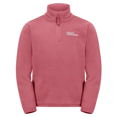 Abbildung von Jack Wolfskin Taunus Halfzip Fleecepullover für Kinder, Größe: 92, Soft pink