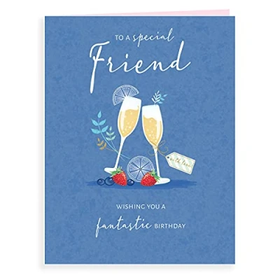 Abbildung von Piccadilly Greetings Group Ltd Koko Designs K70060 Geburtstagskarte mit Aufschrift Special Friend, 20,3 x 15,2 cm