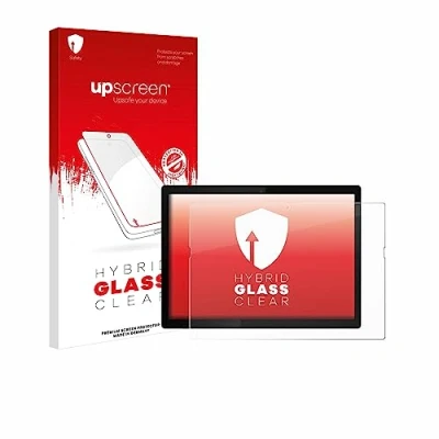 Abbildung von upscreen Schutzglas für Lenovo ThinkPad X12 Detachable Schutzfolie, Glas Folie [Klar, 9H Panzerschutz, Anti Fingerprint]