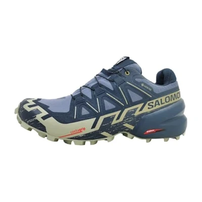 Abbildung von Salomon Speedcross 6 GTX Laufschuh Trail, Herren, Größe: 41 1/3, Grisaille/carbon/tea Schuhe