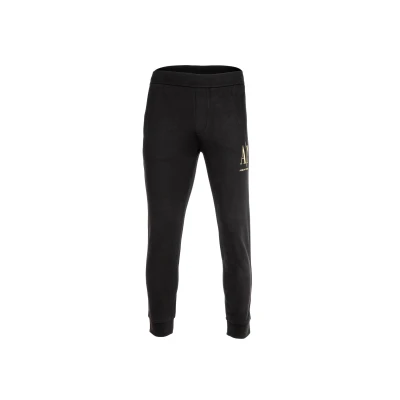 Abbildung von Armani Exchange Jogginghose, Herren, Größe: Medium, Schwarz