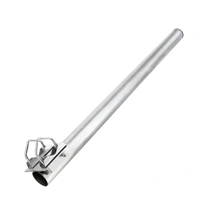 Abbildung von Premium X Balkon Halter 80cm Ø 60mm Stahl Mast Geländer Halterung Satelliten Schüssel SAT Antenne Ausleger Mastaufsatz Verlängerung