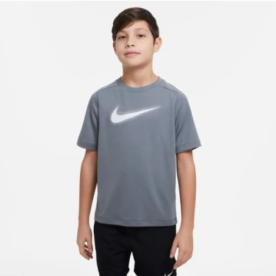 Abbildung von Nike Performance DF Multi Unisex Sport Tshirt für Kinder, Größe: 140 152, Grau
