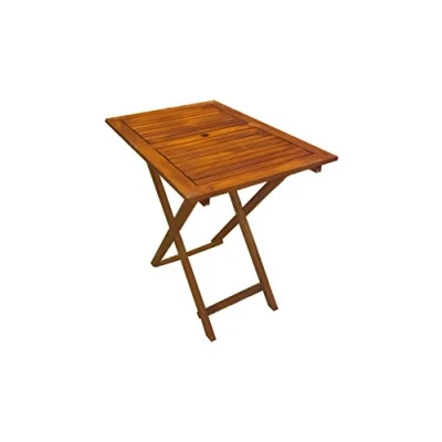 Abbildung von P&amp;J Holzklappbaren tragbaren Tisch, klapptisch (120x60 cm)