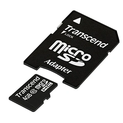 Abbildung von Transcend 4GB microSDHC Class 10 + SD Adapter