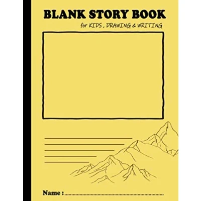 Abbildung von Blank Story Book for KIDS , Drawing &amp; Writing: A activity Workbook promote and develop writing, drawing, sketching, coloring skills : mountain ... (Creativity KIDS, Band 2)