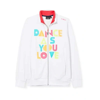 Abbildung von CMP Stretch Sweatshirt für Kinder, Weiss, 140