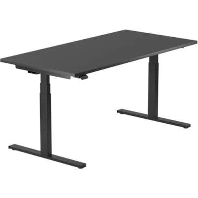 Abbildung von Worktrainer Linak SmartDesk Elektrischer Höhenverstellbarer Schreibtisch Standardgeschwindigkeit Schwarz Gestell/Ohne Tischplatte