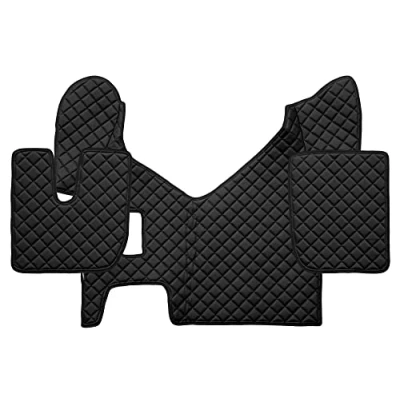 Abbildung von F CORE Volle Deckung Fußmatten für LKW IVECO STRALIS HI Way 01.13 12.16 Manual SCHWARZ