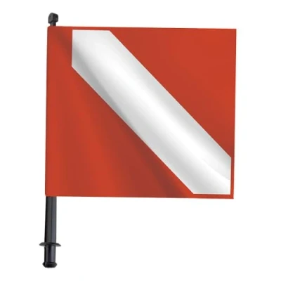 Abbildung von Seac Master Flagge mit Stab