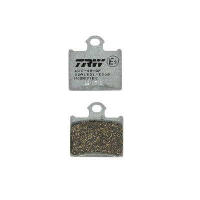 Abbildung von TRW Organic Low Budget MCB831EC Bremsbelagsatz