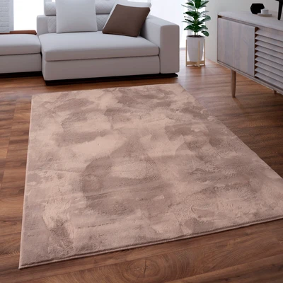 Abbildung von Paco Home Fellteppich &quot;Kunstfell Soft 380&quot;, rechteckig, Langflor, Kuschelteppich besonders weich, Uni Farben