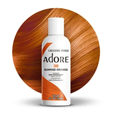 Abbildung von Adore Shining Semipermanente Haarfarbe, 38 Sunrise Orange