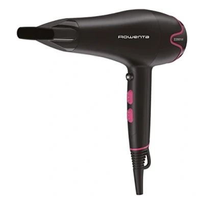 Abbildung von Rowenta Haartrockner CV5713 Motion Dry, 2200 W, 2200W, schnelles Trocknen, 6 Einstellungen, Düse, Kaltluft, leicht