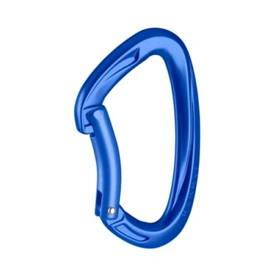 Abbildung von Mammut Crag Key Lock, gebogener Verschluss, ultramarinblau, Einheitsgröße