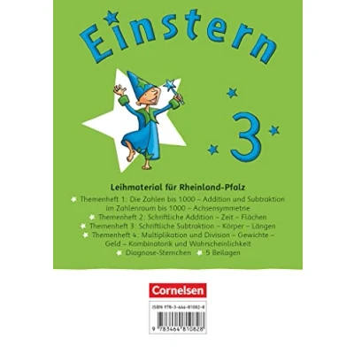 Abbildung von Einstern Mathematik Ausgabe 2021 Band 3: Themenhefte 1 4, Diagnoseheft und Kartonbeilagen im Schuber Ausleihmaterial (Rheinland Pfalz)