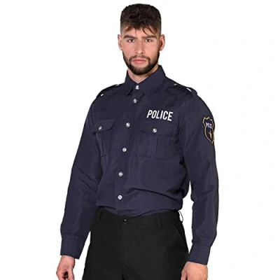 Abbildung von Boland T Shirt &#039;Police&#039; Polizeihemd Schwarzes Hemd für knackige Police Officers