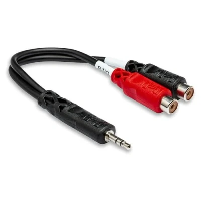 Abbildung von Hosa YRA154 Y Kabel 3,5mm TRS Klinke