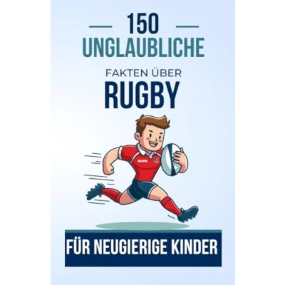 Abbildung von 150 Unglaubliche Fakten über Rugby für Neugierige Kinder: Ein Fesselndes Buch Junge Enthusiasten Das Perfekte Geschenk Kinder, Jungen ... von 4 bis 12 Jahren. (Incredible Fakten)