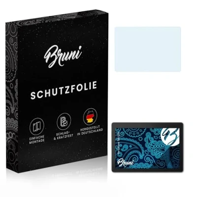 Abbildung von Bruni Schutzfolie kompatibel mit Lenovo Tab E10 Folie, glasklare Displayschutzfolie (2X)
