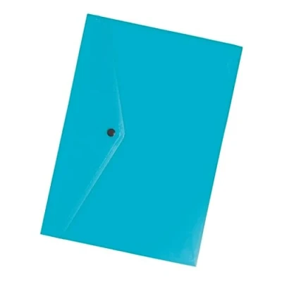 Abbildung von FACTIS® Umschlagmappe (Knopfverschluss) hellblau