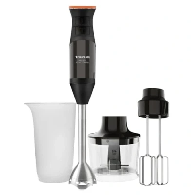 Abbildung von Taurus Bapi 1200 Rocket Complet, Pürierstab, 0,5 l, Eis Crusher, W, Schwarz, Edelstahl
