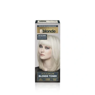 Abbildung von Jerome Russell Bblonde Ice Blonde Toner Nicht permanenter Haartoner für voraufgehelltes und natürlich blondes Haar, kühles Haarfärbemittel ohne Ammoniak oder Peroxid, hält 8 Wäschen, 75 ml