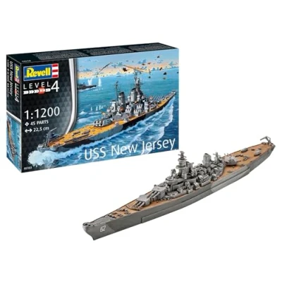 Abbildung von USS New Jersey 1:1200