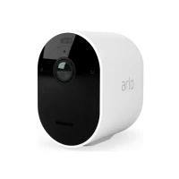 Abbildung von Arlo Pro 5 Überwachungskamera Aussen WLAN, 2K+ HDR Video, Kabellos, Verbesserte Farbnachtsicht, 160 Blickwinkel, Spotlight, 2 Wege Audio, Alarm Sirene, Secure Testzeitraum, 1er Set, Weiß