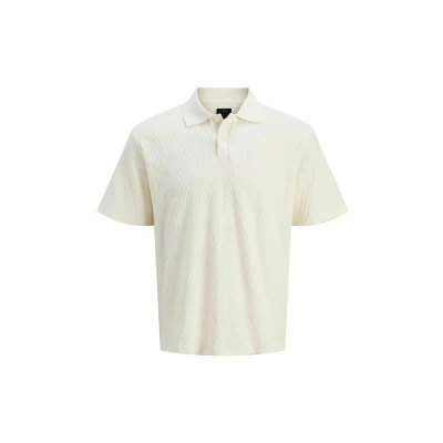 Abbildung von Jack &amp; Jones Premium Poloshirt, Herren, Größe: Medium, Cloud dancer