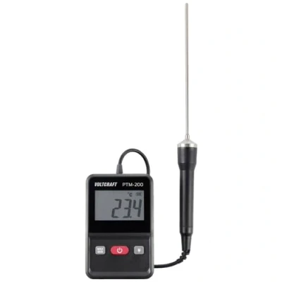 Abbildung von VOLTCRAFT PTM 200 Einstichthermometer Messbereich Temperatur bis C Fühler Typ Pt1000 Kontaktmessung
