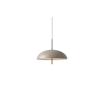 Abbildung von Hängeleuchte Versale, braun, Ø 35 cm, Metall, 2 x E27