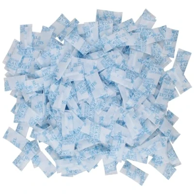 Abbildung von 100 Packungen Silica gel,Silicagel Beutel,Silikat Beutel,Silikagel,Trockentütchen Lebensmittel,Trockenmittel für Lebensmittel,zur die Täglichen Erfordernisse,Essen(Transparent,100x1g)