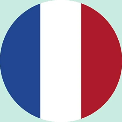 Abbildung von Essbarer Tortenaufleger Frankreich 20cm Durchmesser // Partydekoration