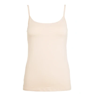 Abbildung von Calida Natural Comfort Spaghetti Unterhemd/shirt, Damen, Größe: 40/42, Nude