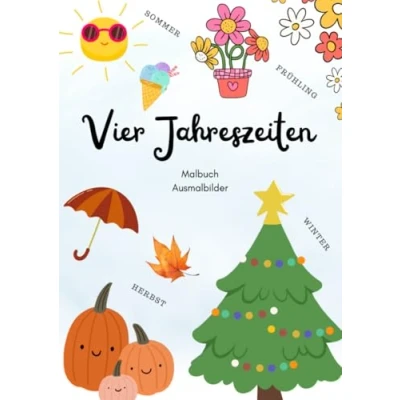Abbildung von Malbuch Ausmalbilder Vier Jahreszeiten